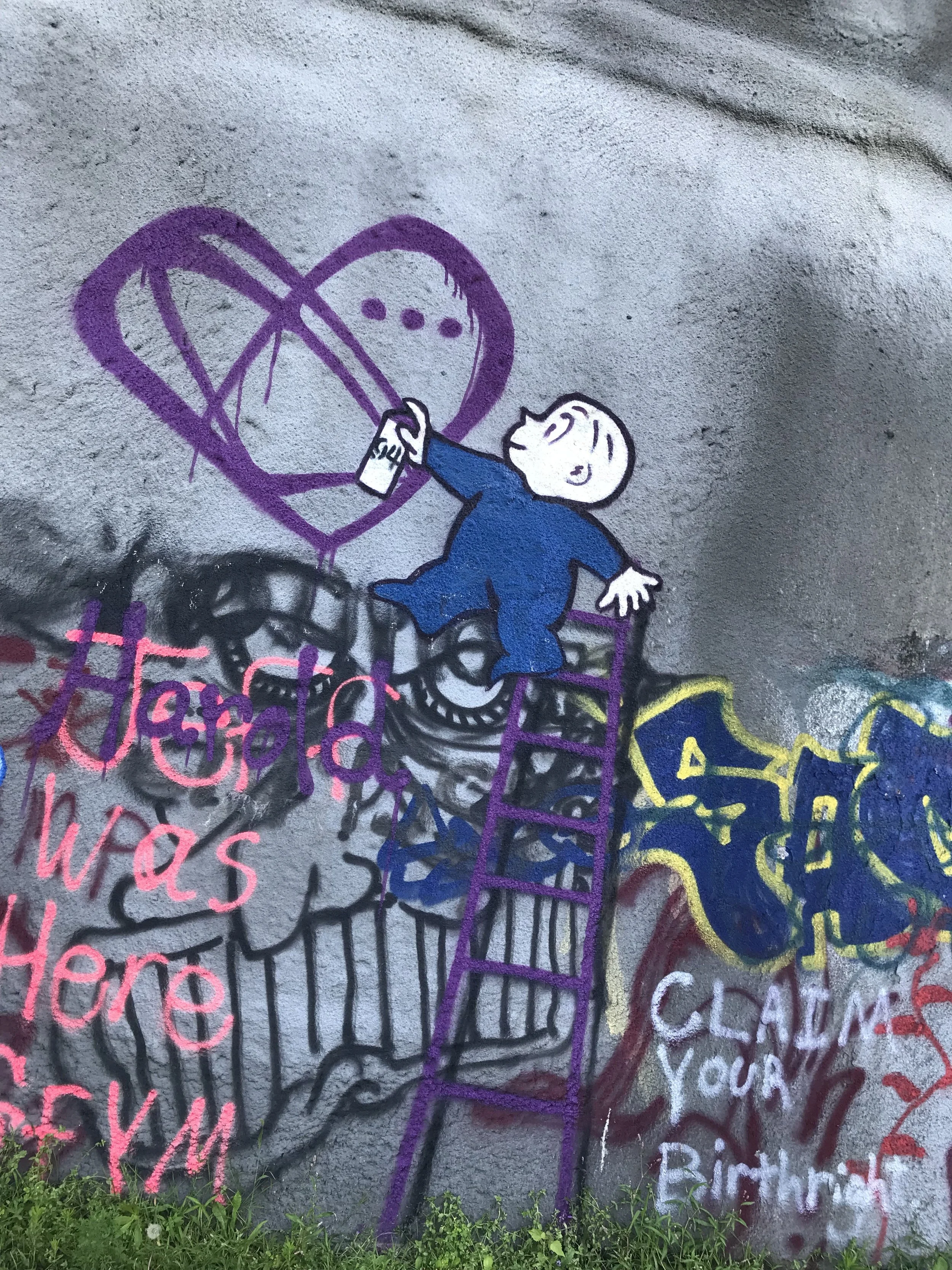 “HAROLD AND THE PURPLE SPRAYCAN” - SYRACUSE, NY
