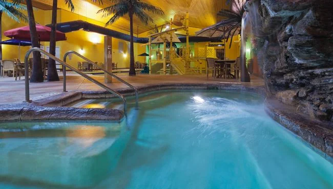 Renovated Hotel Pool Area