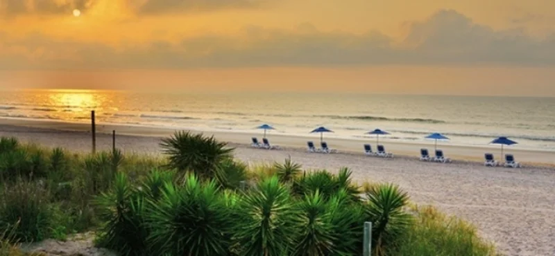 Our retreat beach, right after dawn: Wrightsville Beach, NC - a place for relaxed philosophical conversation and fresh new light for the issues of your life.
