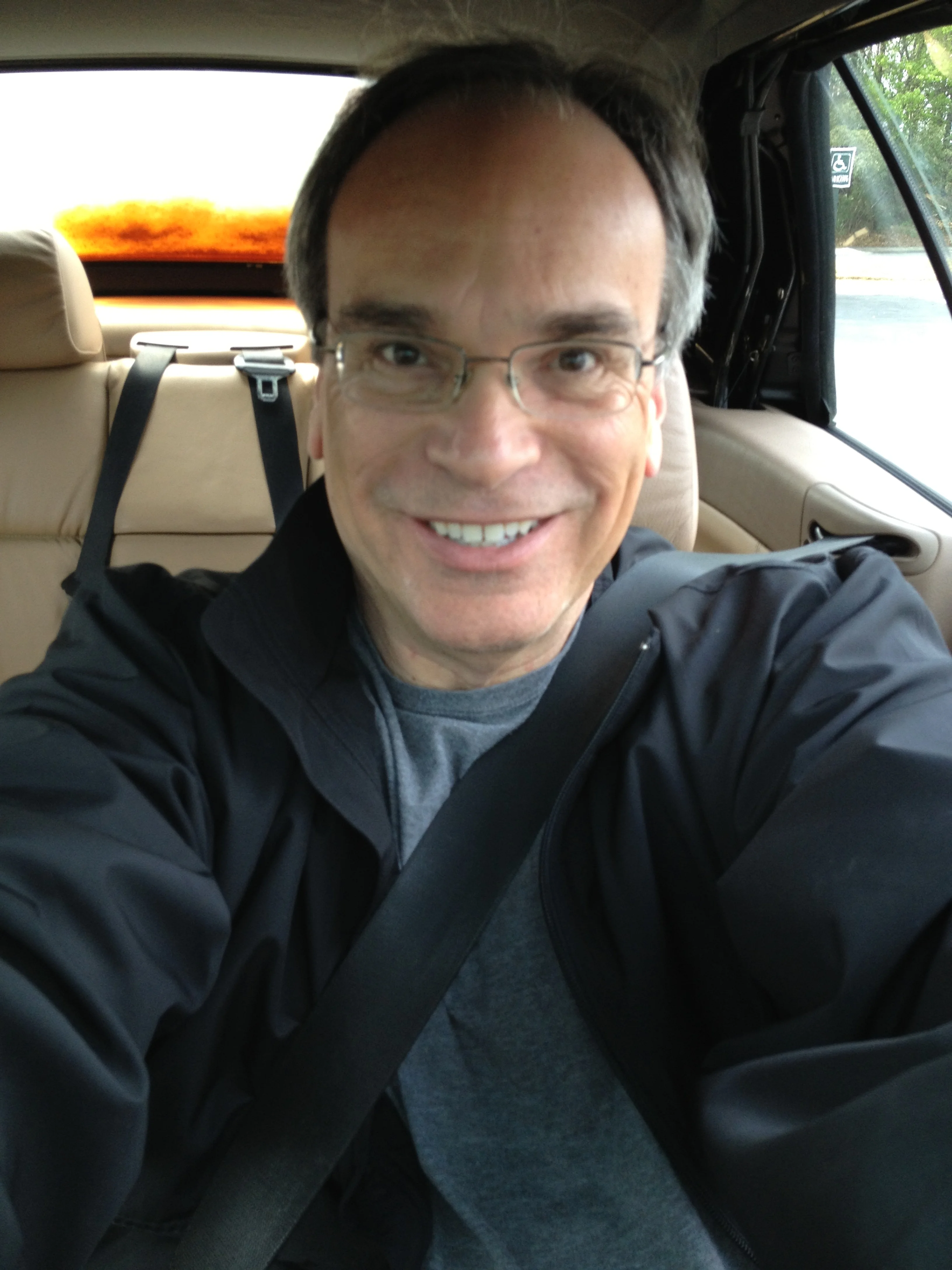 Off to the airport for another talk somewhere in America.