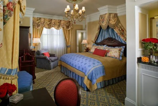 Yeah, the rooms look like this, until a philosopher has a few minutes to mess it up, with open suitcases, shoes on the floor, clothes on the bed, and books and papers everywhere.