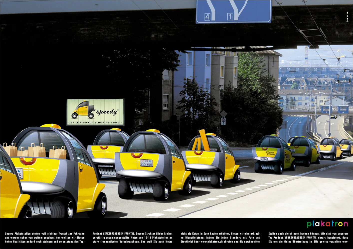 WYLER WERBUNG PLAKATRON PLAKATGESELLSCHAFT