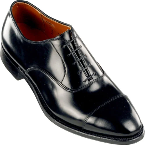 9071 - Alden Cap Toe Bal Oxford - Black Shell Cordovan