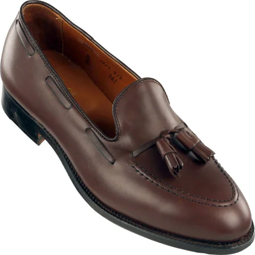 561 - Alden Tassel Moccasin - Dark Brown