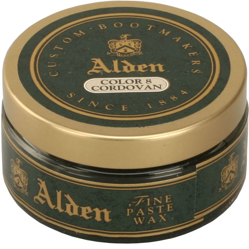 Alden Fine Shoe Paste Wax Color 8 Cordovan