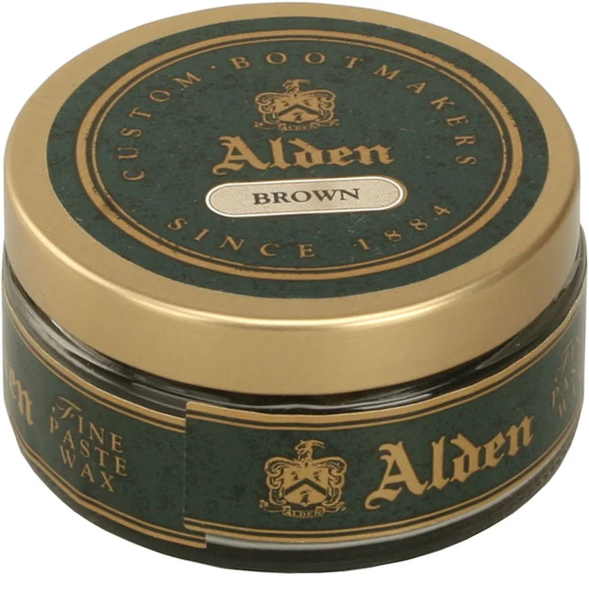 Alden Fine Shoe Paste Wax Brown