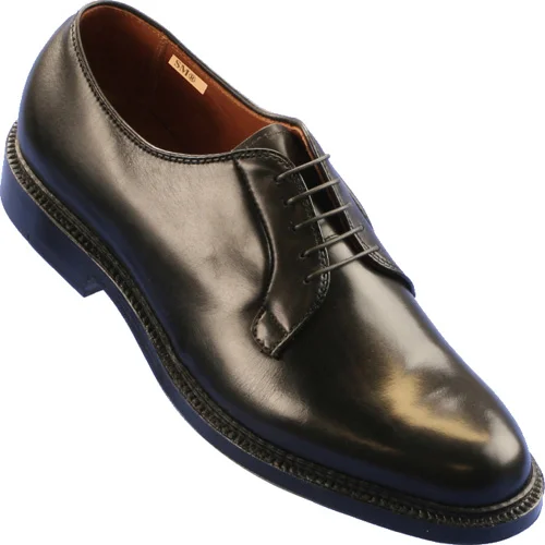9909 - Alden Plain Toe Blucher - Black