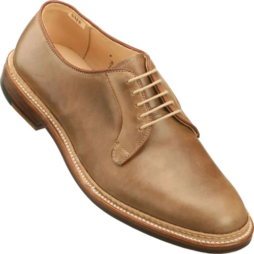 9501 - Alden Plain Toe Blucher - Natural Chromexcel