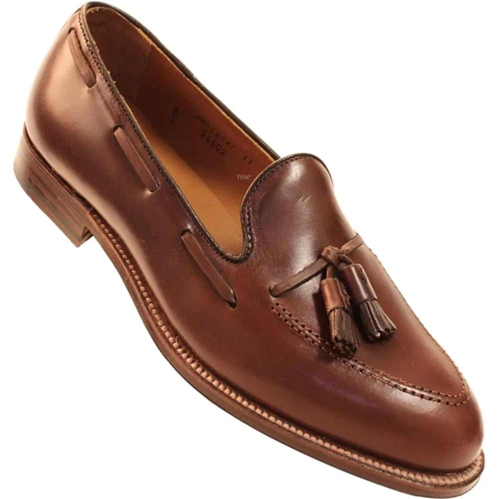 36602 - Alden Tassel Moccasin - Brown Chromexcel