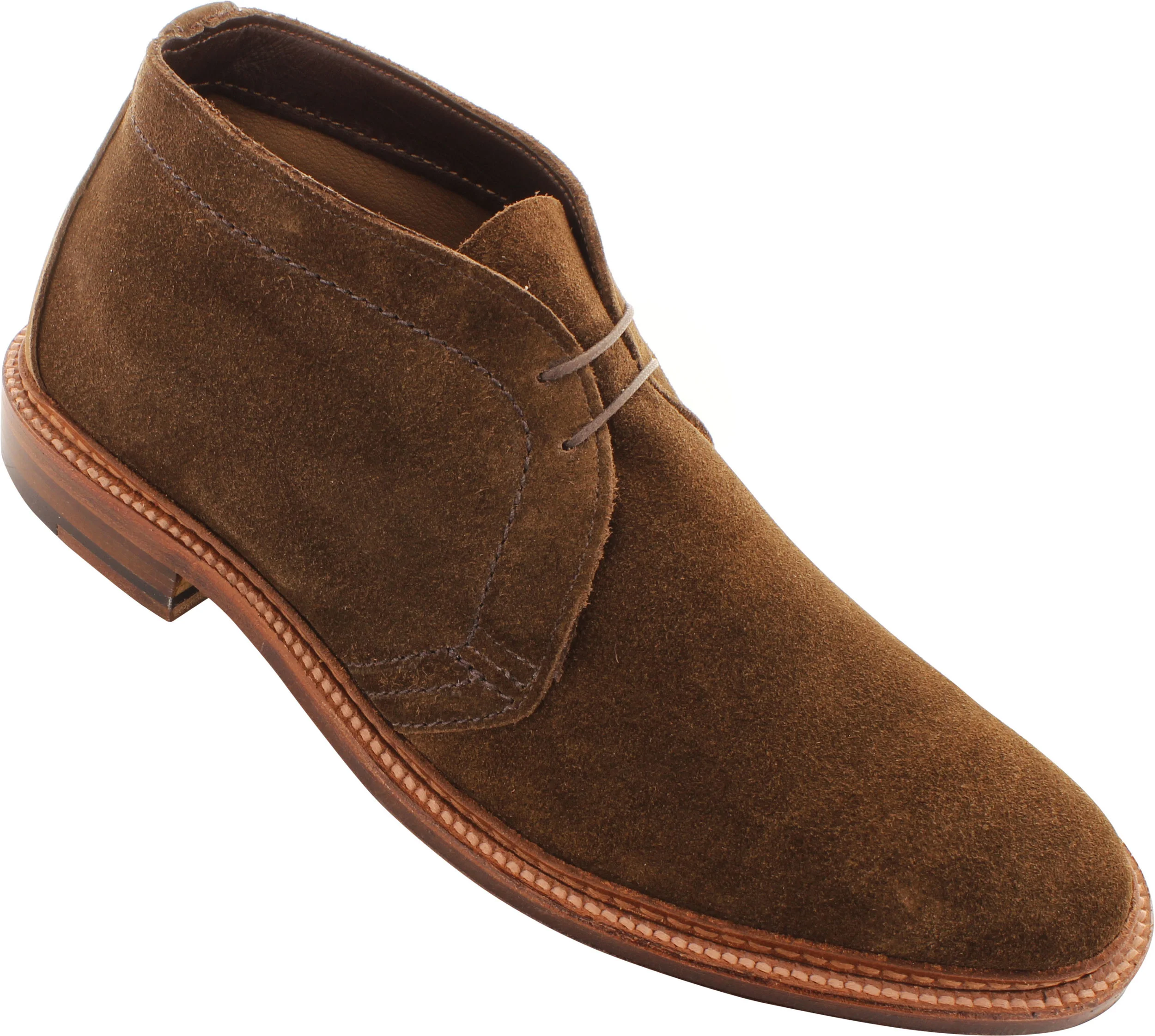 1492 - Alden Unlined Chukka Boot Flex Welt - Dark Brown Suede