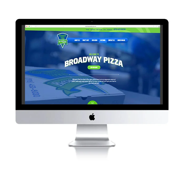 Broadway Pizza - Website