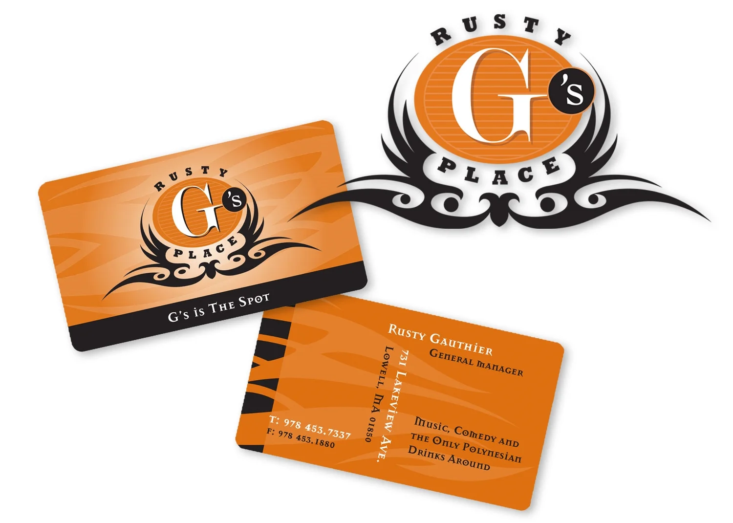 Rusty G's - Logo and Bussiness Cards