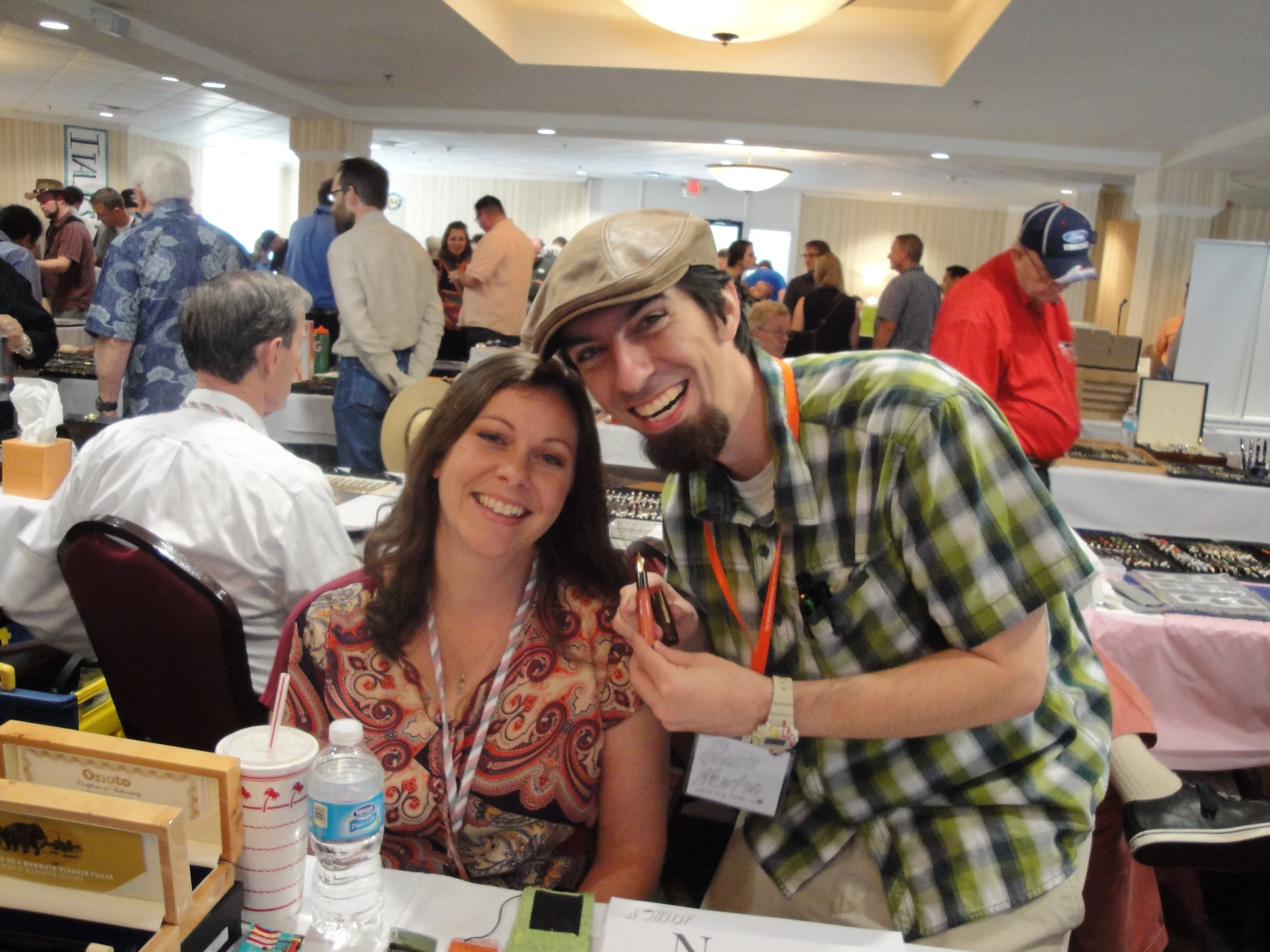 Shawn Newton and his wife