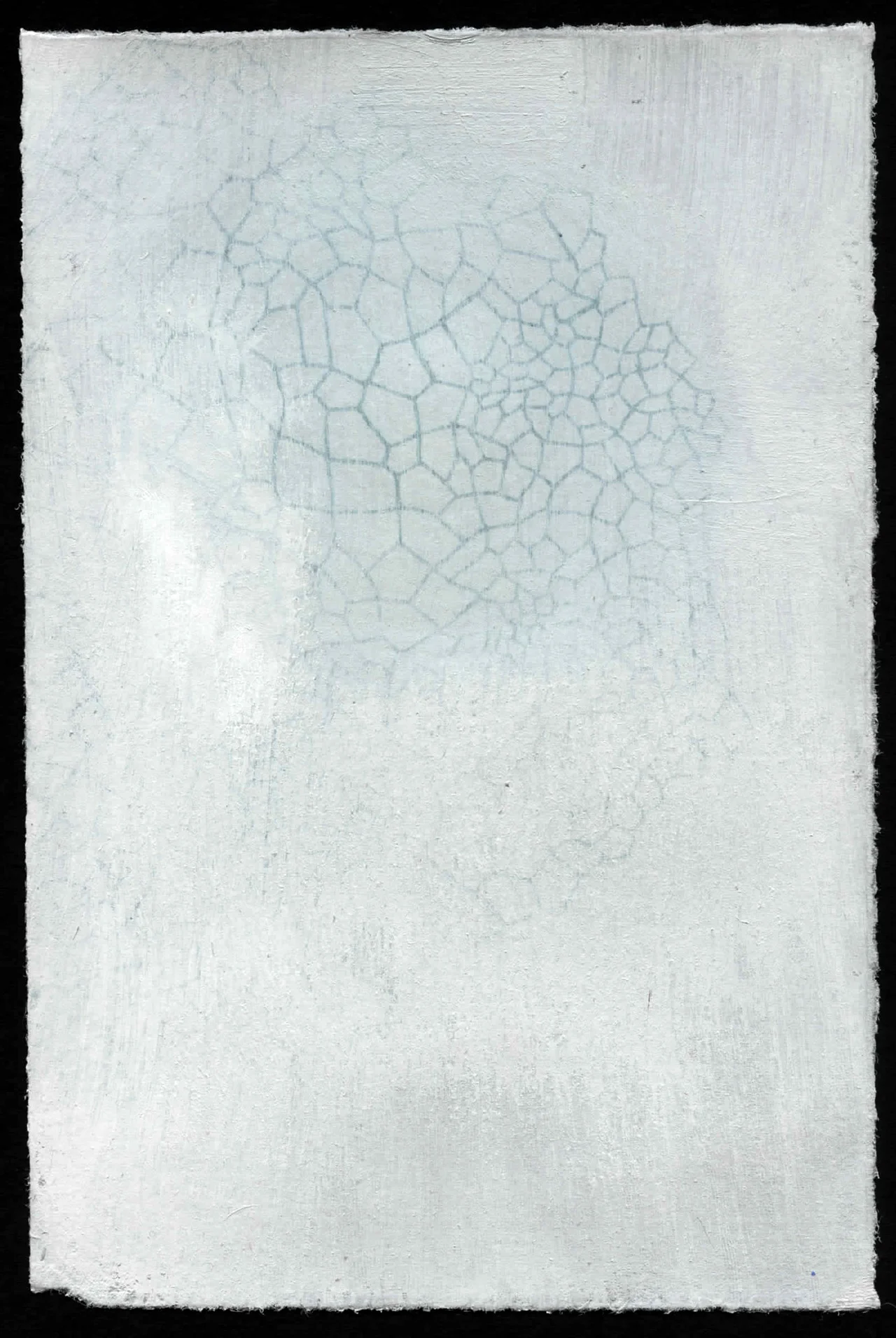 Untitled (from Heavens ), acrylic, and ink on paper, 5" x 7", 2012. 