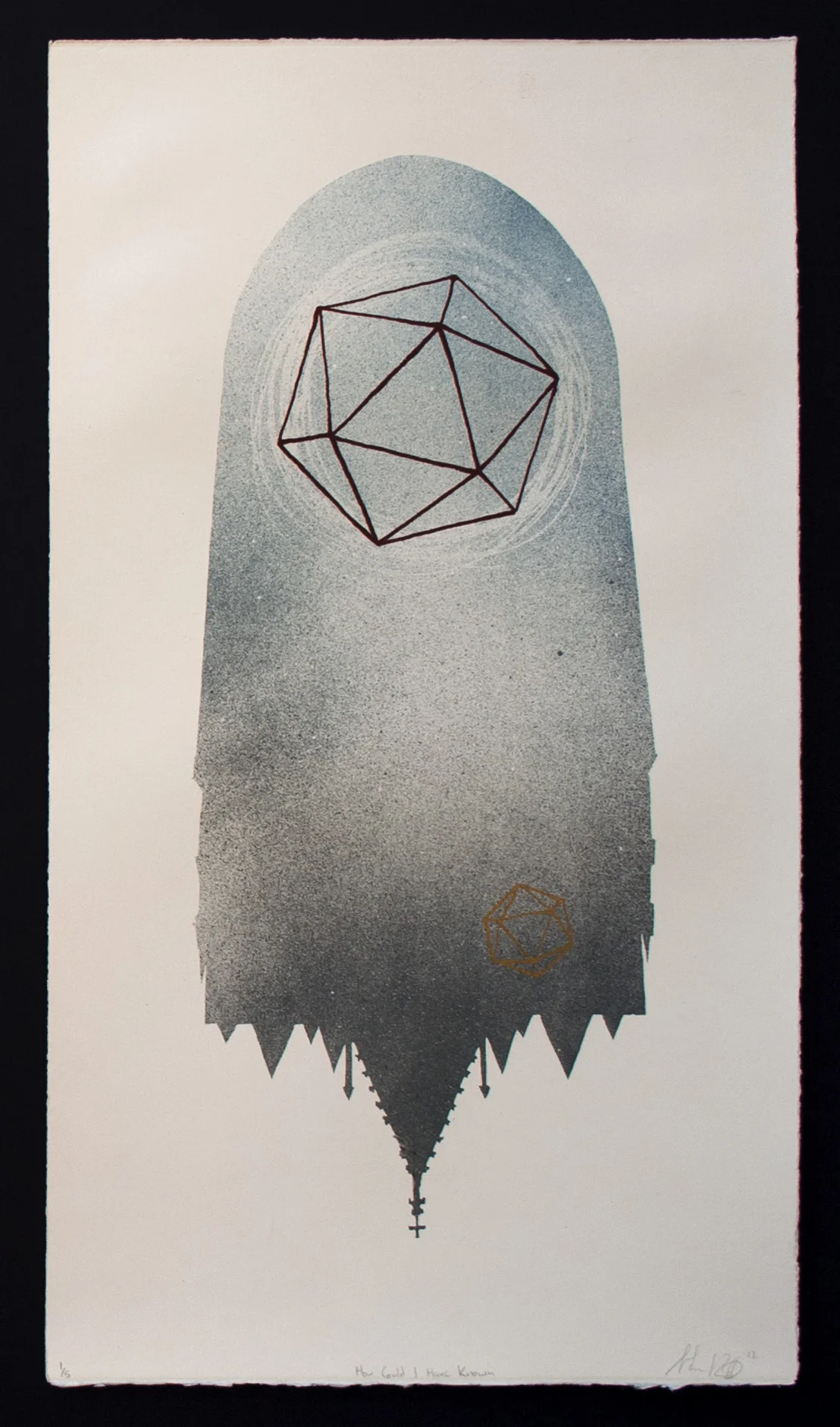 How Could I Have Known , Lithograph and screenprint , 2012. 