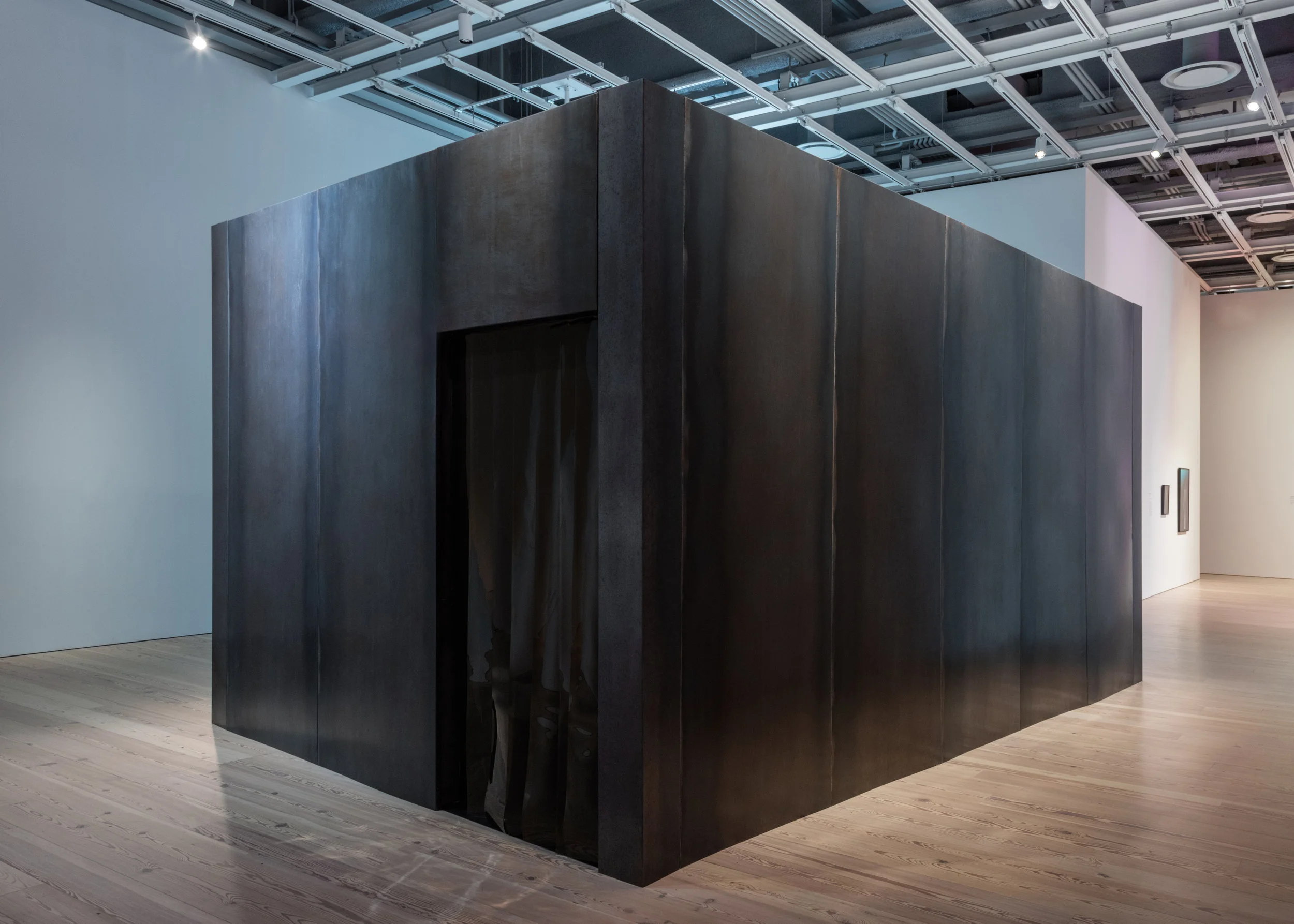 Installation view at “Dreamlands: Immersive Cinema and Art, 1905–2016," Whitney Museum of American Art, New York