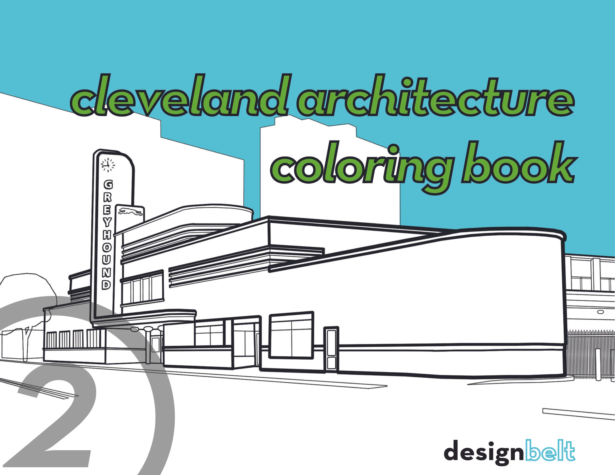 CLEVELAND ARCHITECTURE COLORING BOOK 2nd Edition > See More