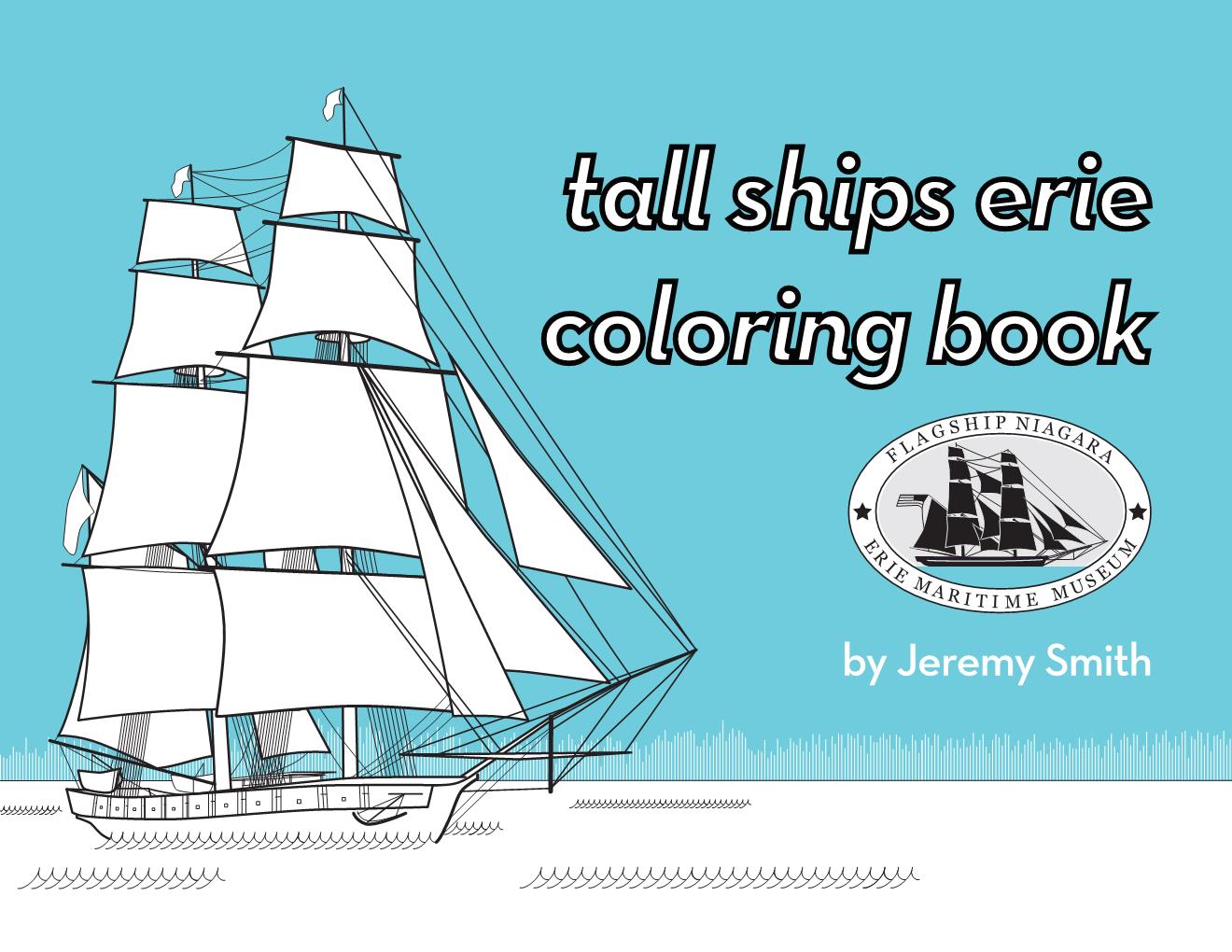 TALL SHIPS ERIE COLORING BOOK > See More