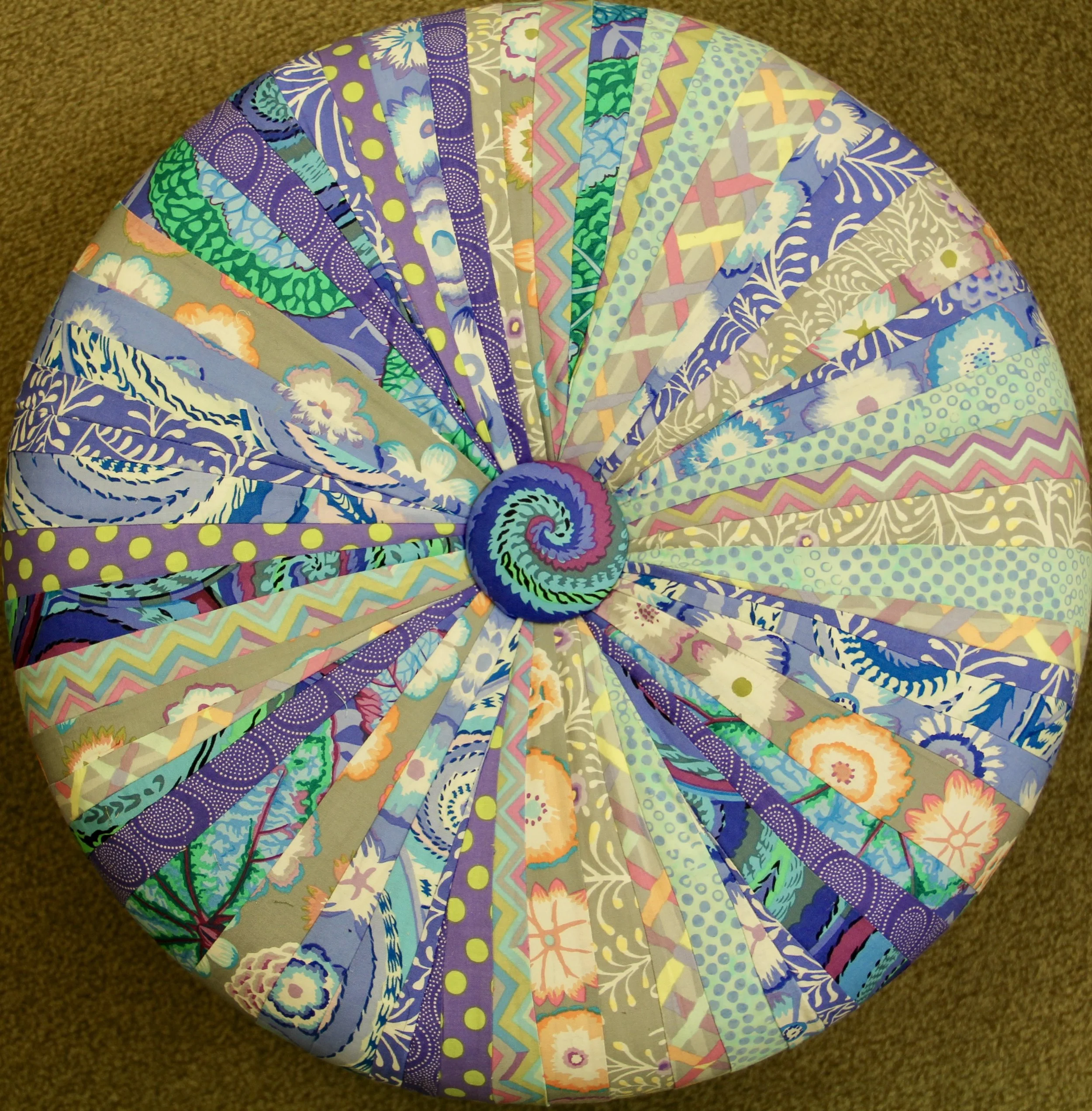 18" Round Tuffet class at Pennington Quilt Works