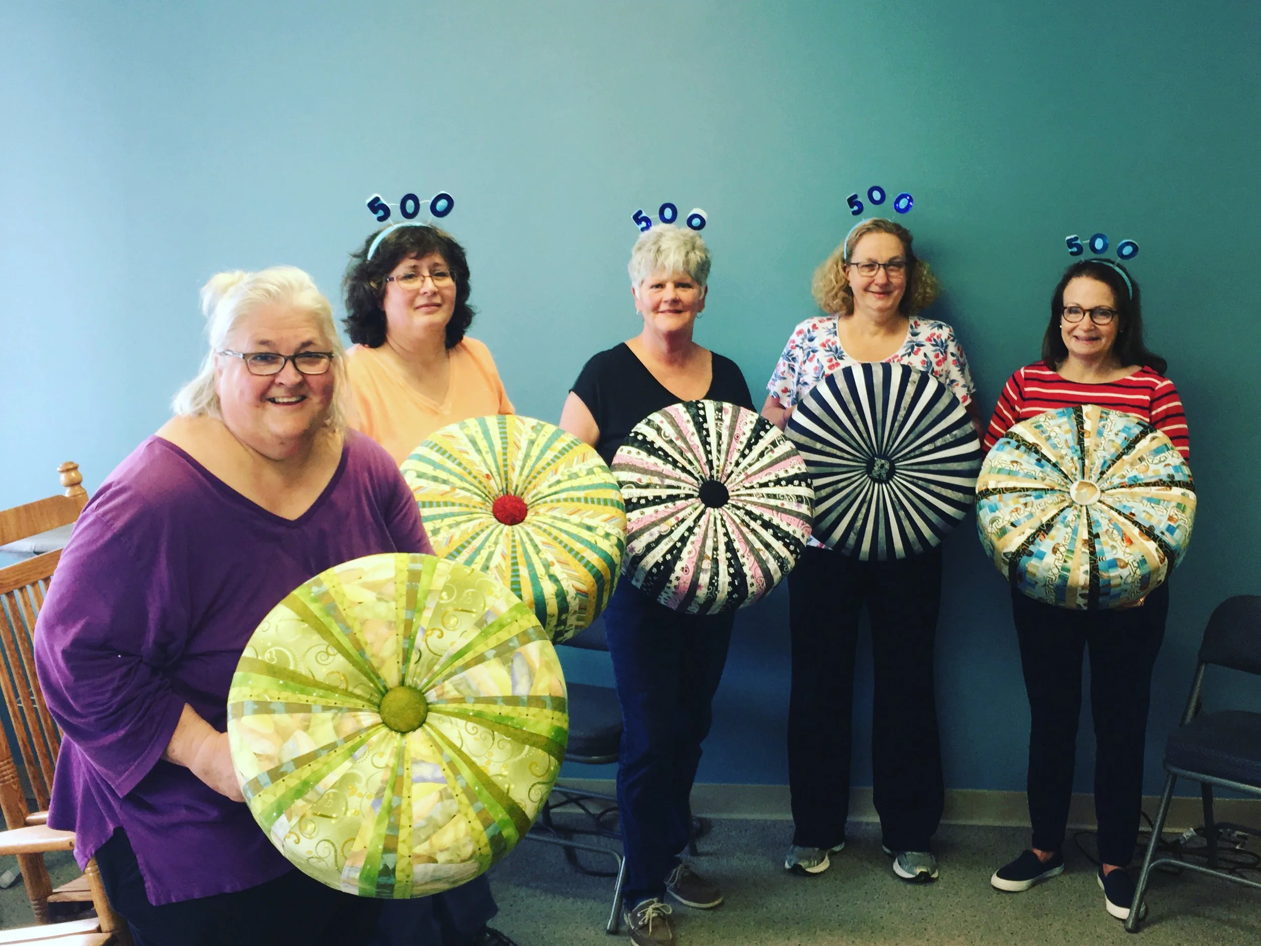 18" Round Tuffet Class at Pennington Quilt Works