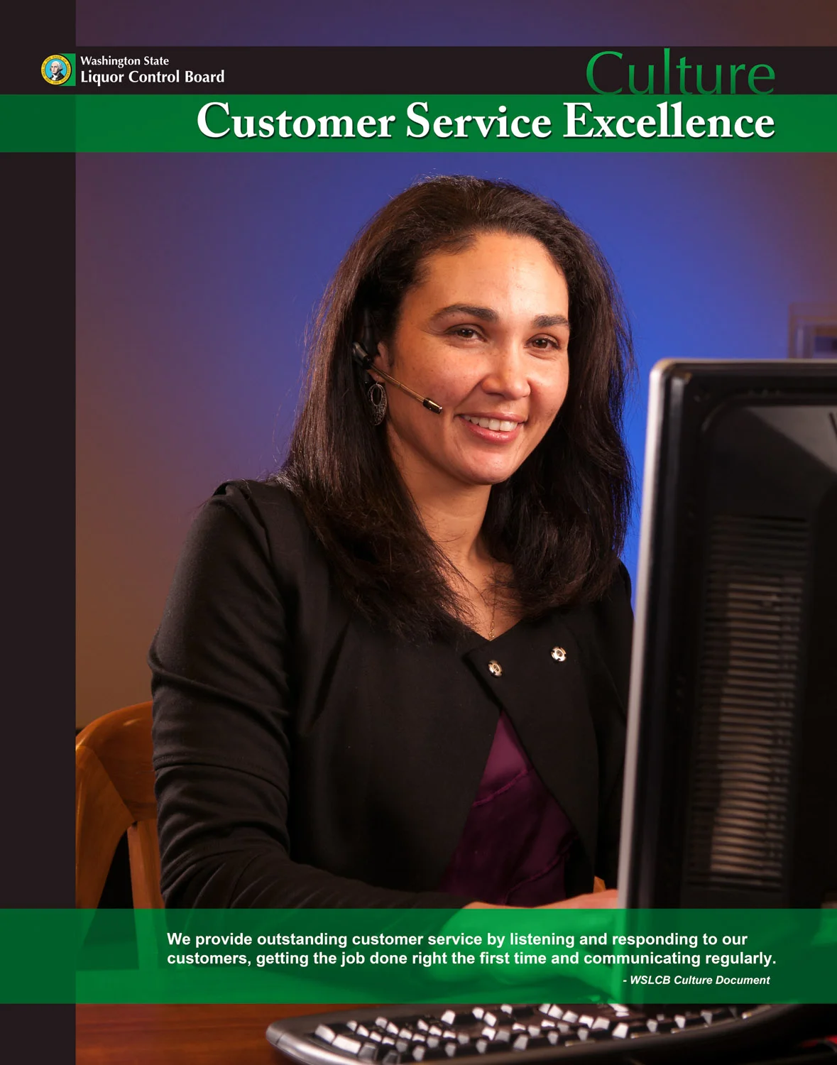 Washington State Liquor Control Board Culture Posters