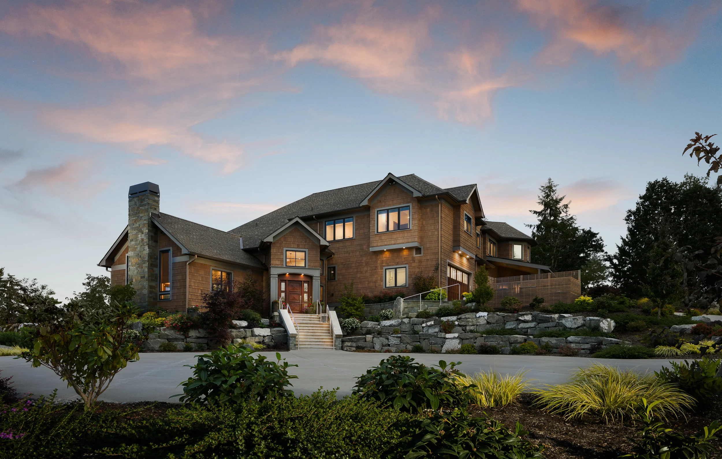 Pacific Northwest Residence, for Lemier Phillips Construction and Swalling-Walk Architects, Yelm, Washington