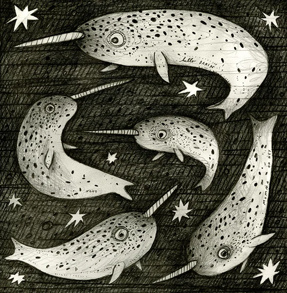 Narwhals (for Brooke and Darin)