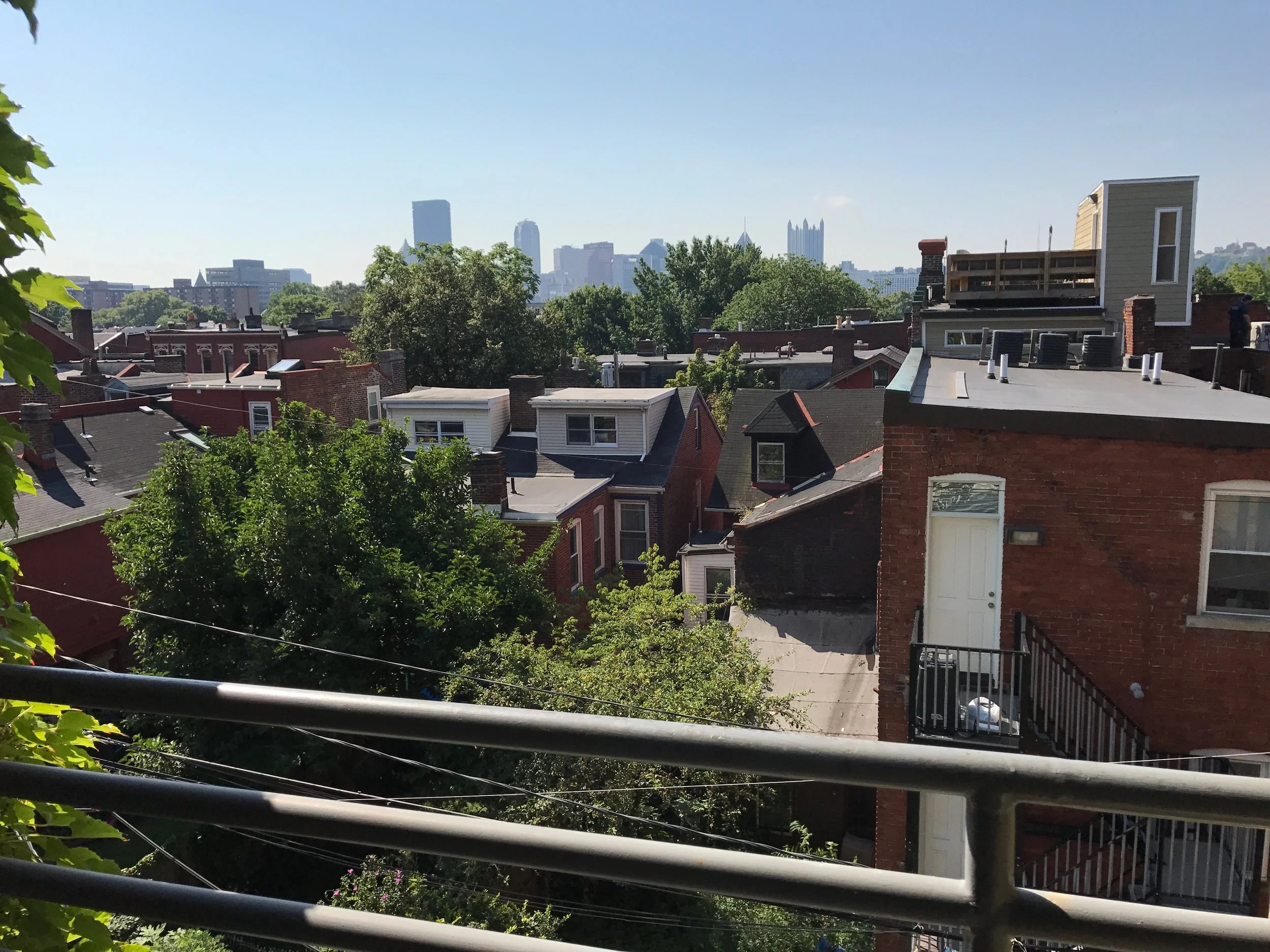 View from the third floor