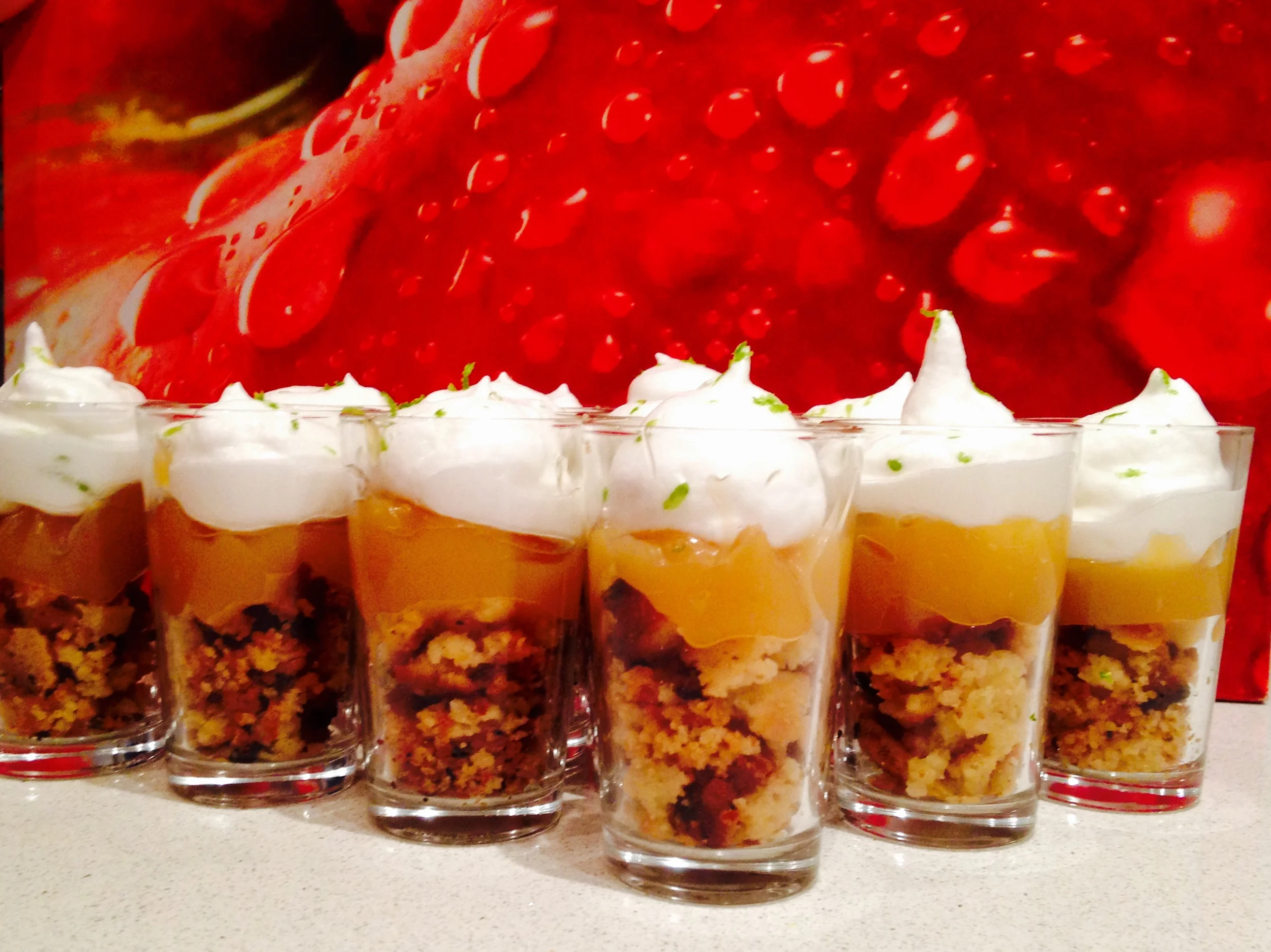 Lemon meringue pie in a jar 