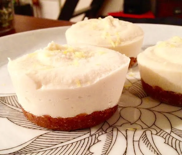 Baby Lemon & Coconut Cheesecake - Raw & Vegan