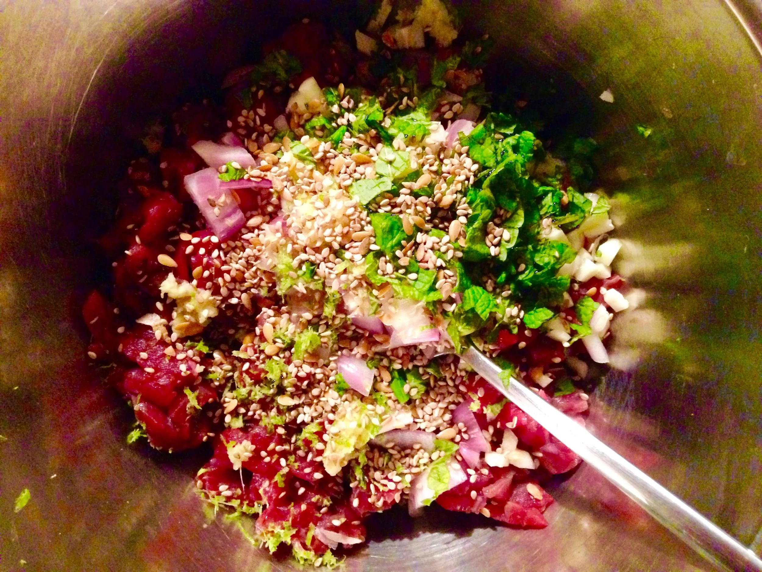 Healthy Asian Beef Tartare