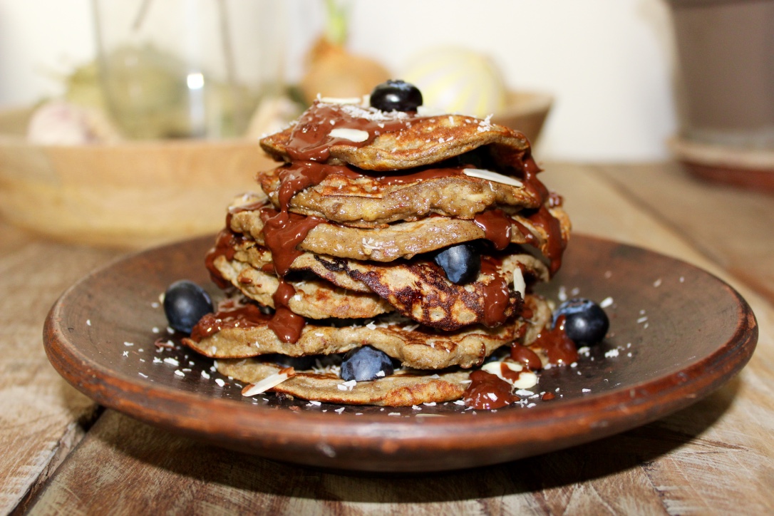 Recette des pancakes healthy aux fibres et protéines