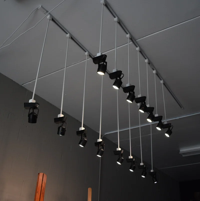 black track lighting