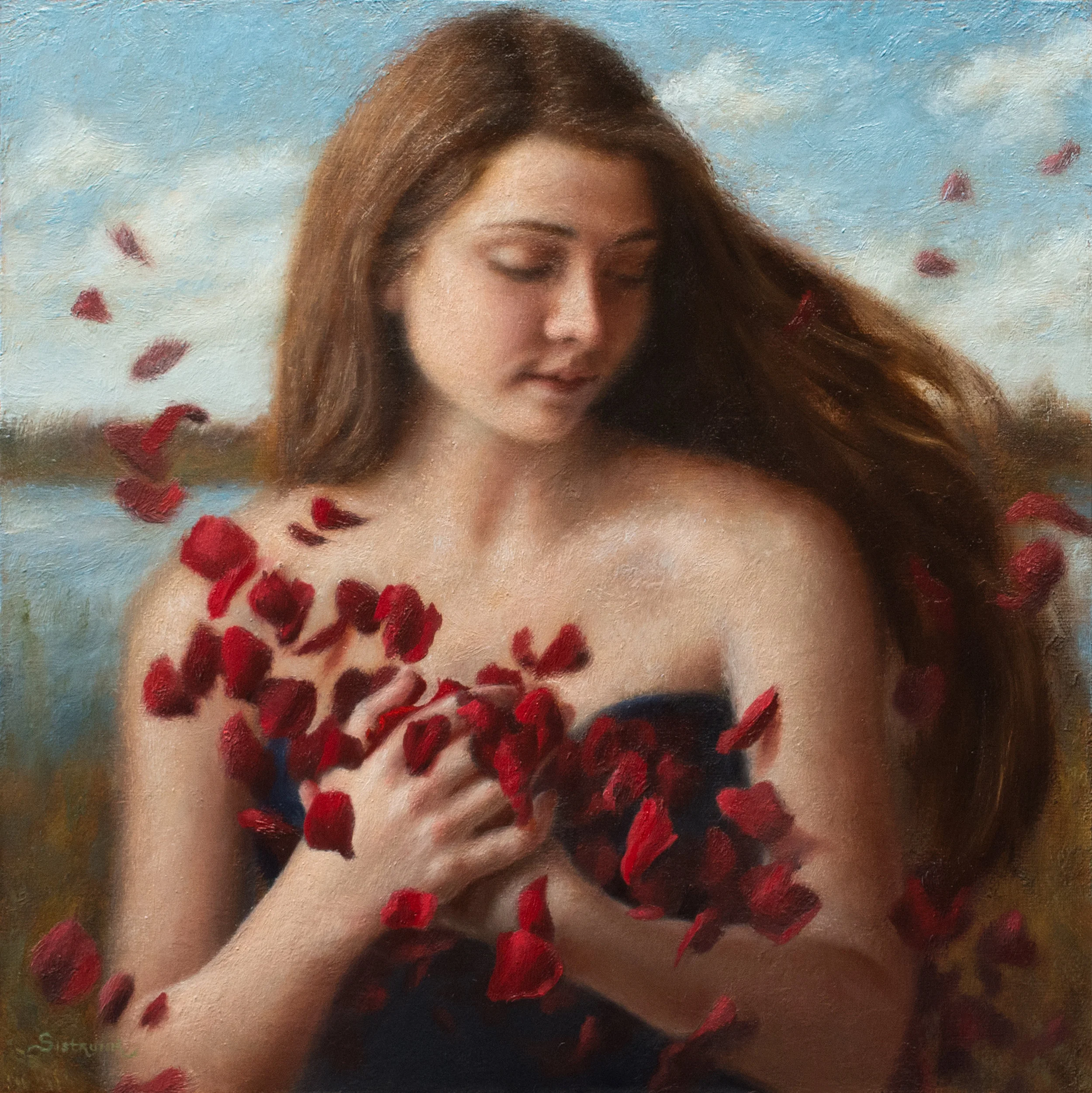 EmbraceTo experience love's warm embrace is one of the best feelings in the world!12"x12" Oil on Panel