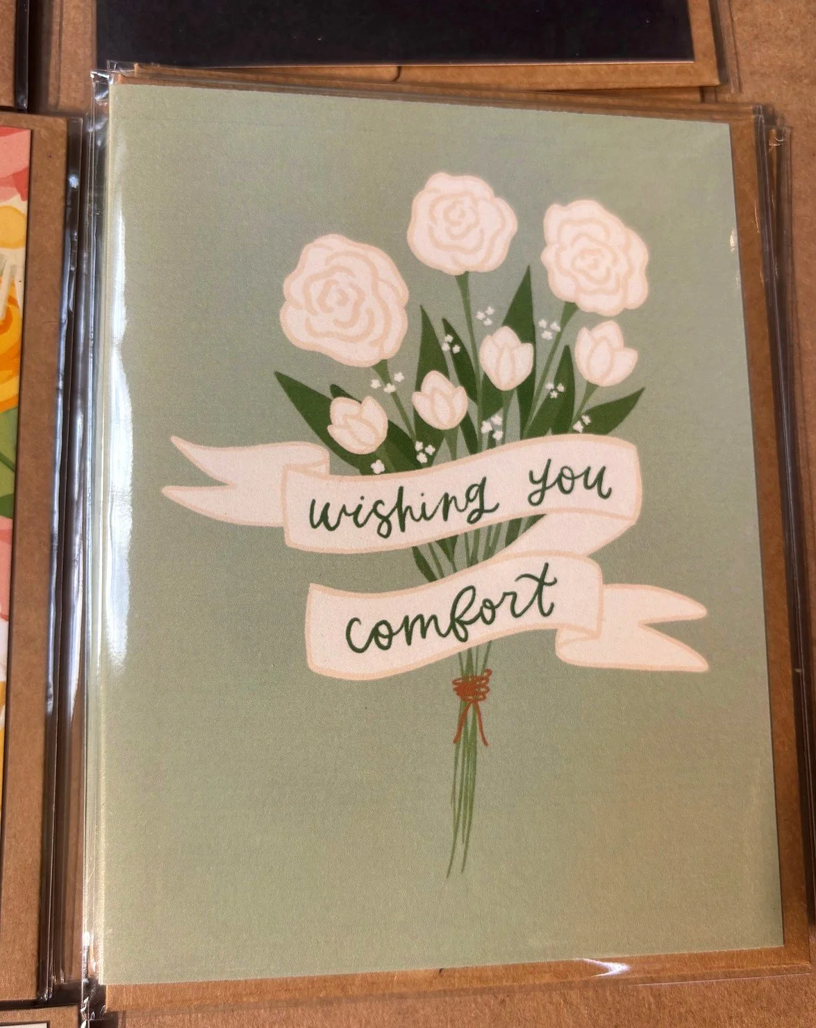 "Wishing You Comfort" Greeting Card