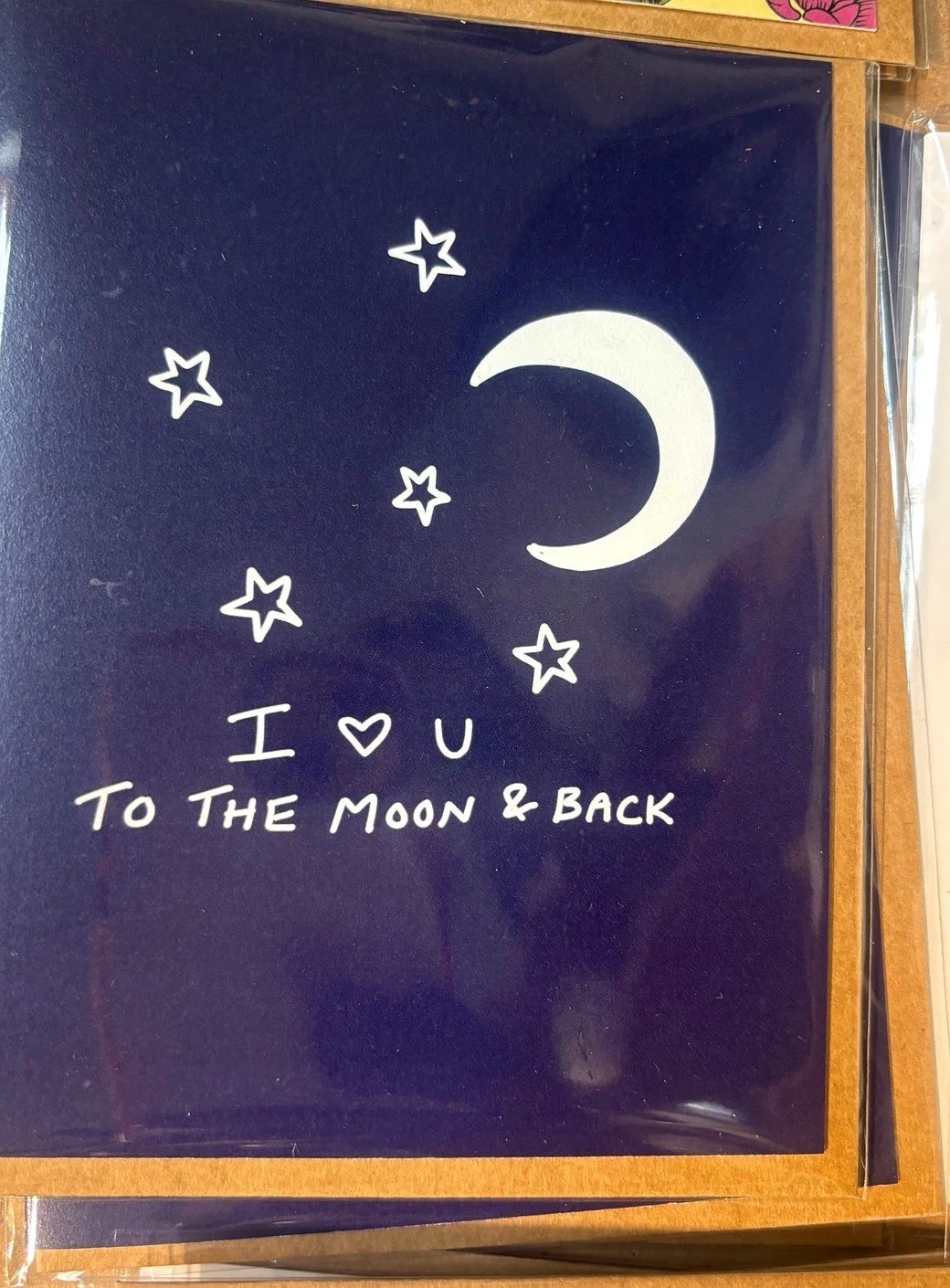 "To the Moon & Back" Greeting Card