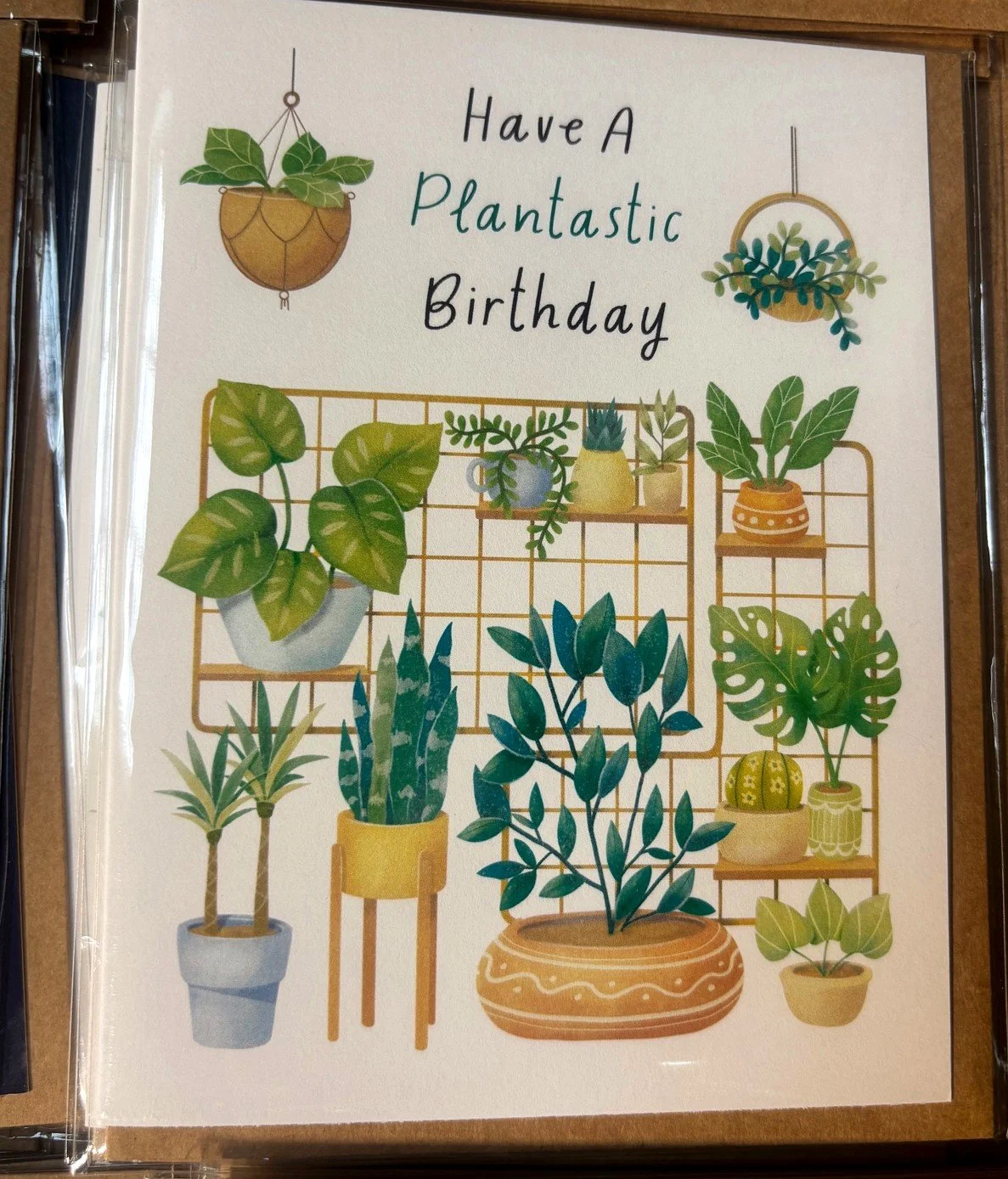 "Have a Plantastic Birthday" Greeting Card