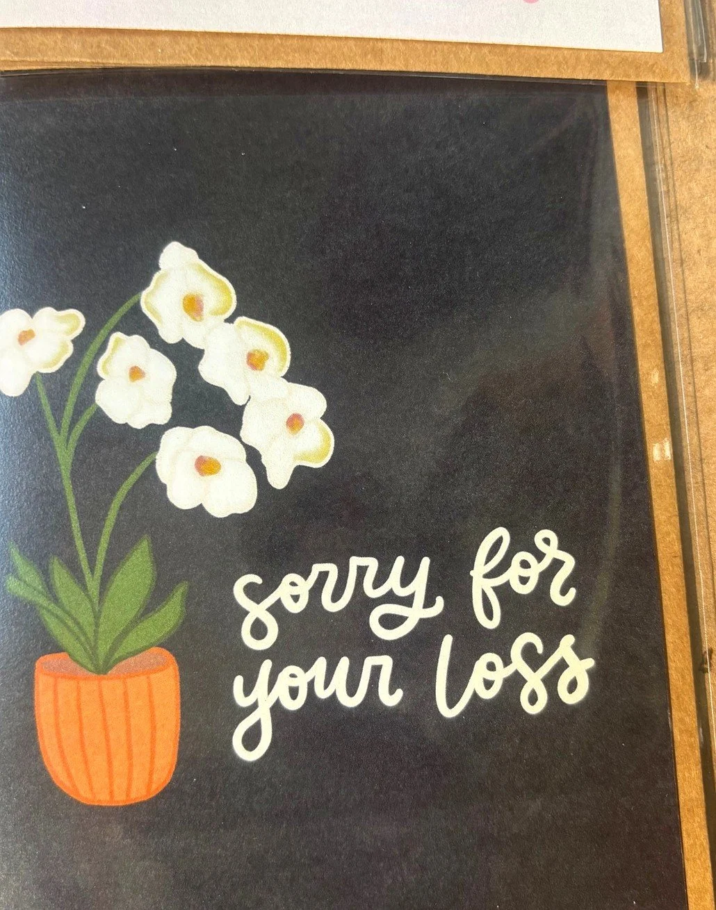 "Sorry for Your Loss" Greeting Card