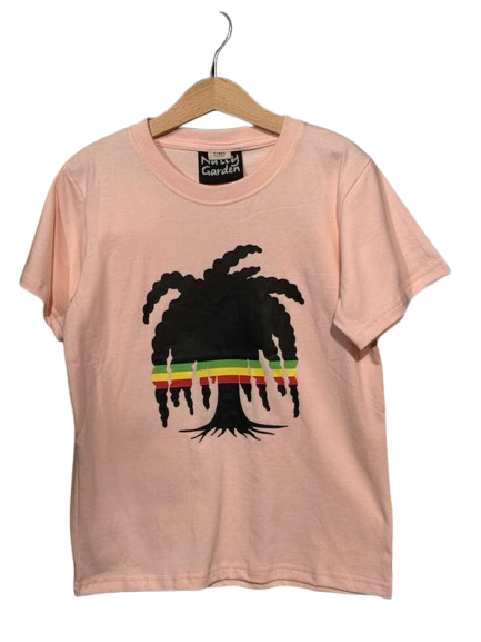 Natty Garden Kids Short Sleeve T-Shirt – Baby Pink