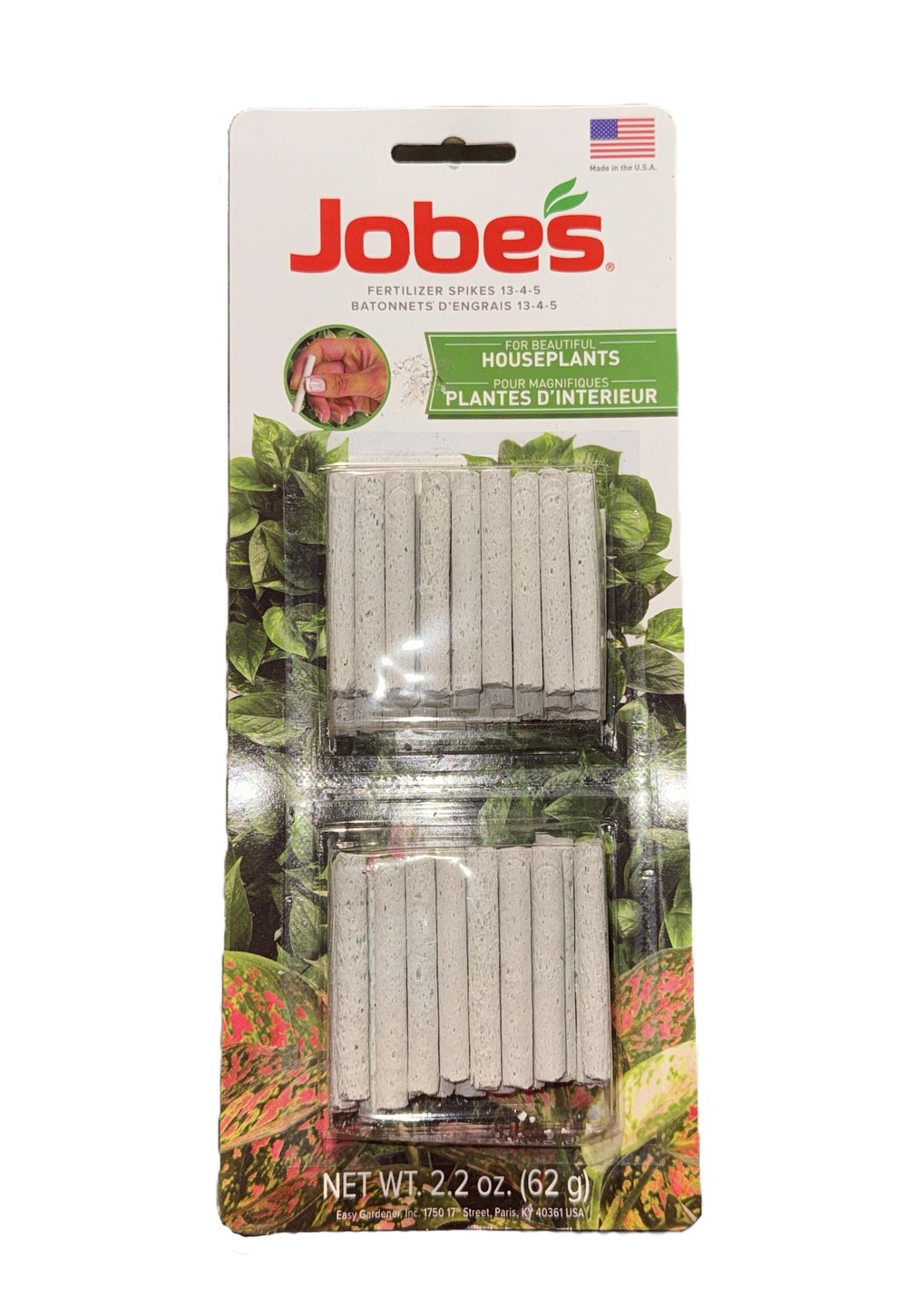 Jobe's Houseplant Plant Food Spikes 13-4-5 | Natty Garden
