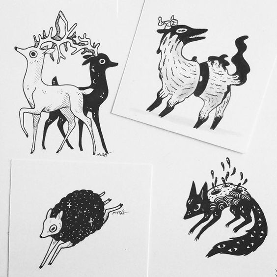 Inktober Art Inspiration &amp; Ideas by Faunwood