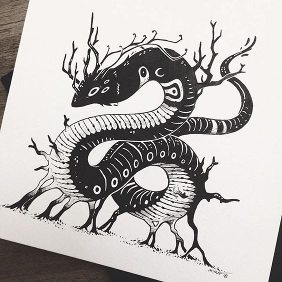 Inktober Art Inspiration &amp; Ideas by Faunwood