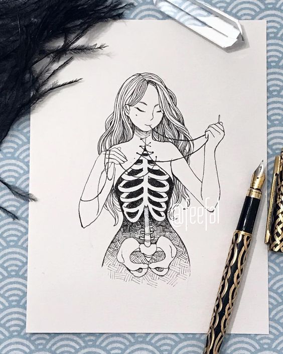 Inktober Art Inspiration &amp; Ideas by Feefal