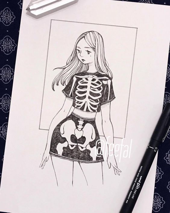 Inktober Art Inspiration &amp; Ideas by Feefal