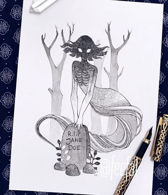 Inktober Art Inspiration &amp; Ideas by Feefal