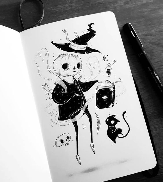 Inktober Art Inspiration &amp; Ideas by Behemot