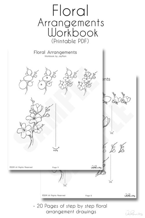 How To Draw Flowers Step By