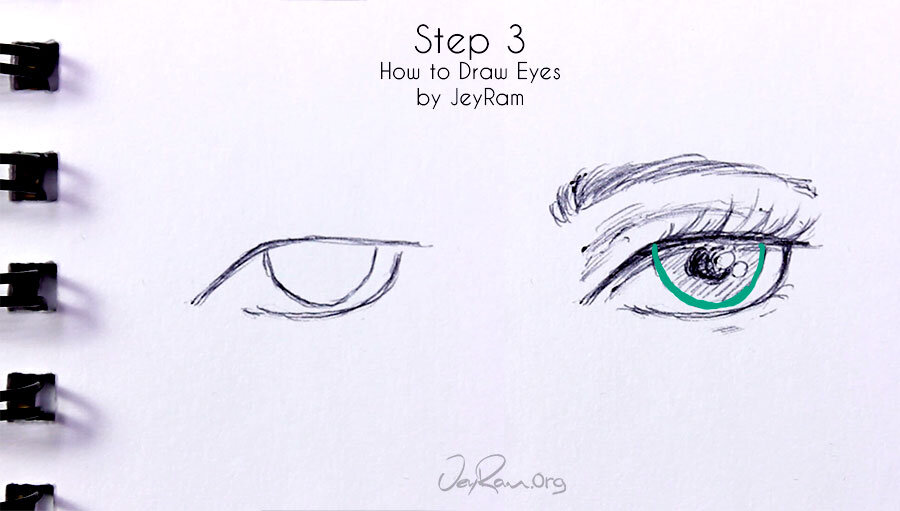 How to Draw Eyes Step by Step for Beginners with Free PDF ...