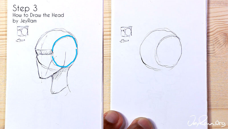 How To Draw The Head From Any Angle : Free Pdf Worksheets & Video Tutorial  - Jeyram Spiritual Art