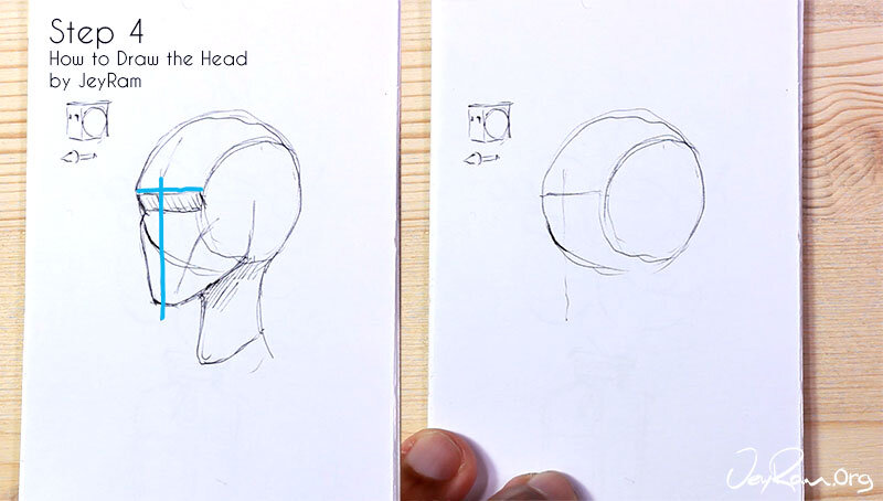 How to Draw the Head from Any Angle : Free PDF Worksheets ...